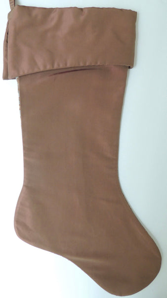 Bordeaux and brown body brown satin cuff