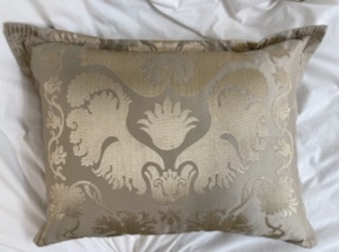 Scalamandre Damask Pillows - A Pair